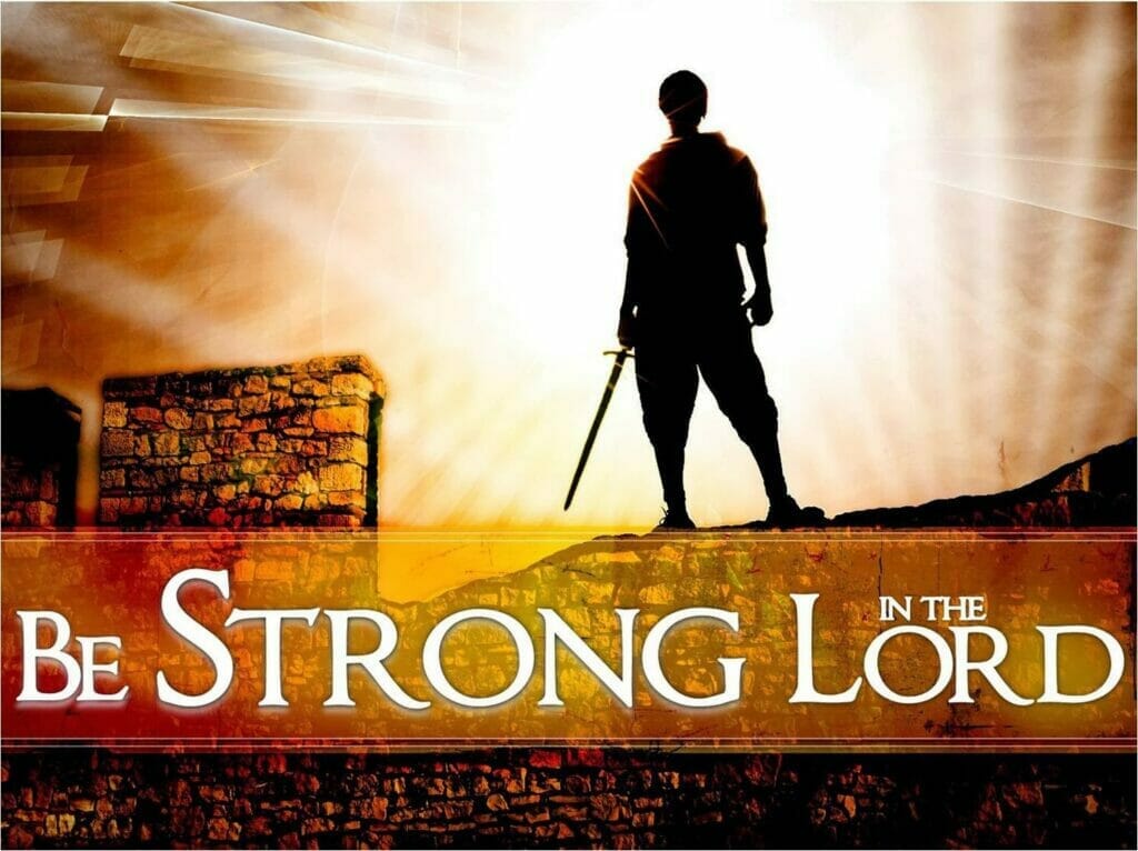 be strong