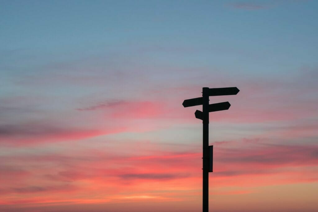 change direction