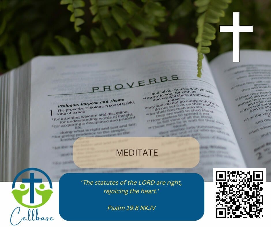 Gods word meditate