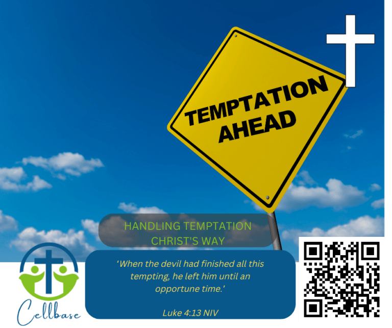 Handling temptation christ way