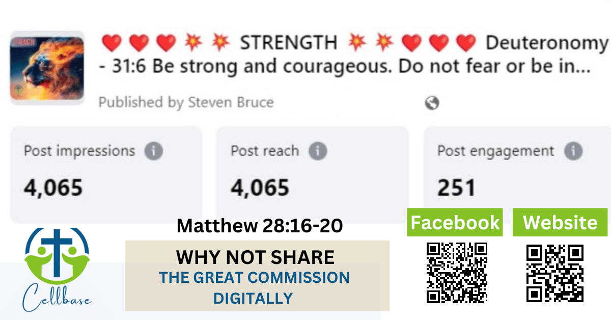 Digital sharing the Great commission