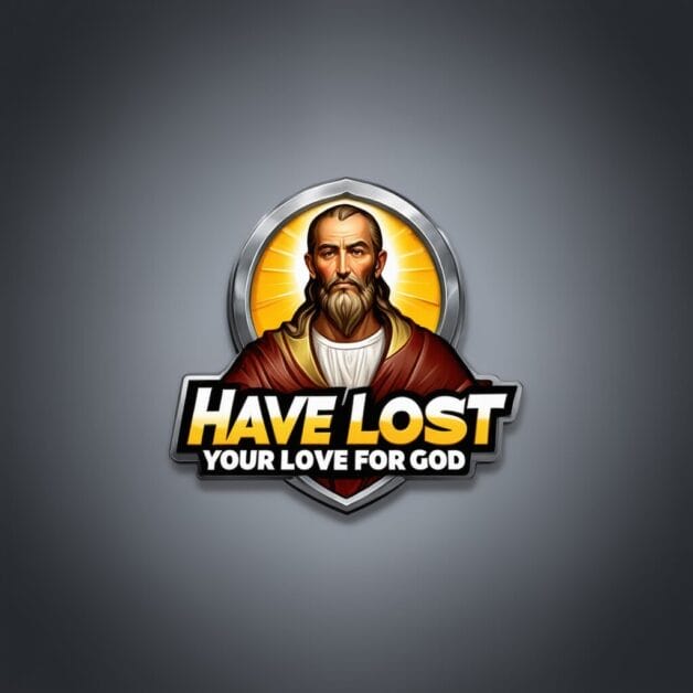 have you lost your loce for God