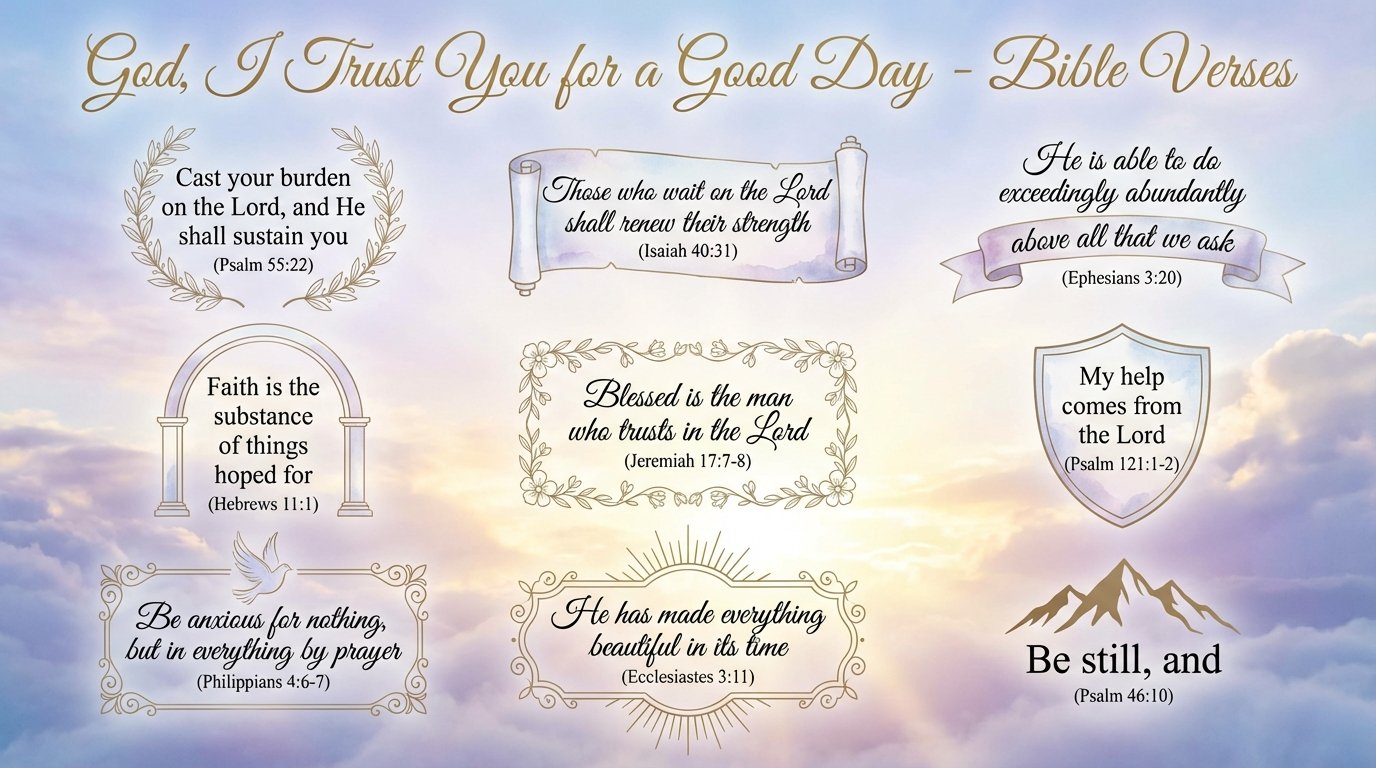 Inspirational Bible verses for a good day
